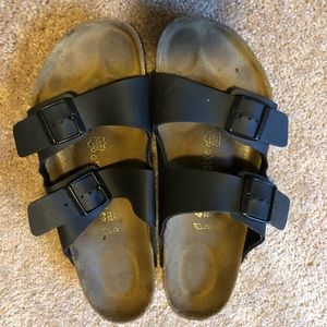 Black Arizona Birkentstocks